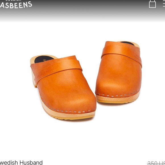 Swedish Hasbeens Leather Clogs - Picture 7 of 7